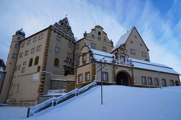 Winter auf Schloss Kapfenburg